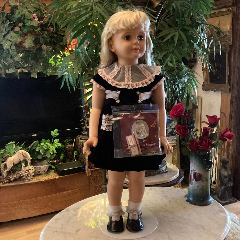 Platinum Patti Playpal Life Size Doll New Old Stock 1990s Ashton Drake Gallery